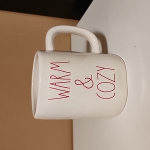 Rae Dunn "Warm & Cozy" mug
